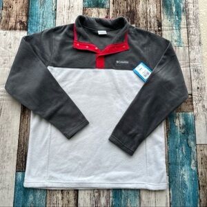 ❤️5/$20❤️ New Large Men's Columbia Steens Mountain Snap Fleece Pullover
